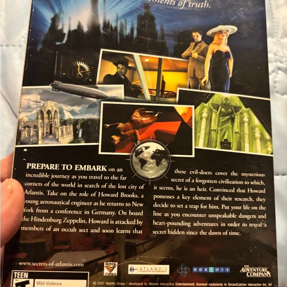 The Secrets of Atlantis PC CD-ROM Game New Factory sealed
